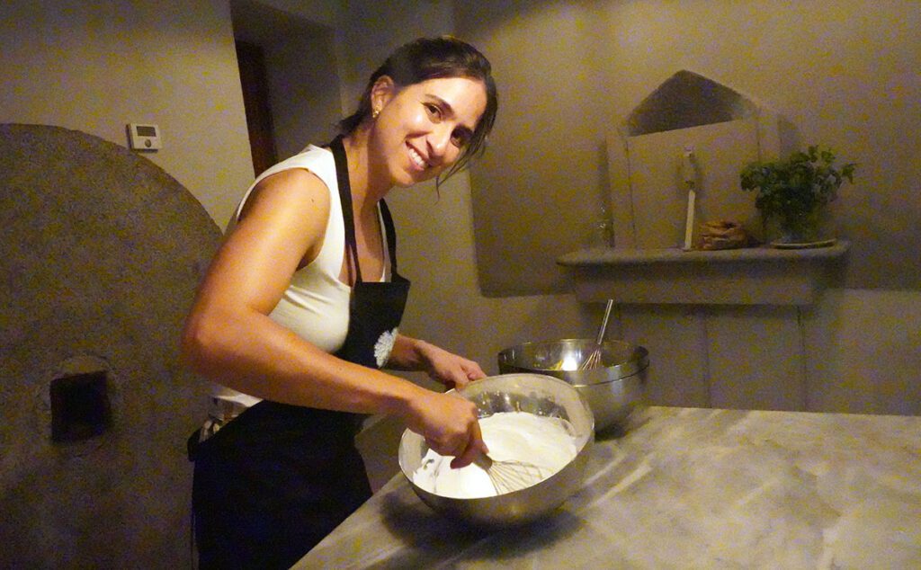Cooking in Tuscany