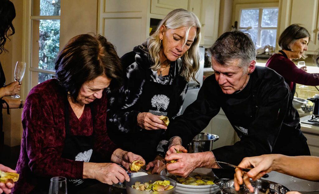 Cooking class in Tuscany